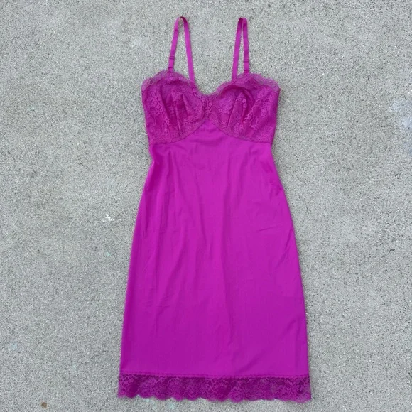 Vintage Artemis Pink Nightgown size 34 lace nylon sleepwear 1960s - threedaughtersproperties.com Vintage Artemis Pink Nightgown size 34 lace nylon sleepwear 1960s - threedaughtersproperties.com